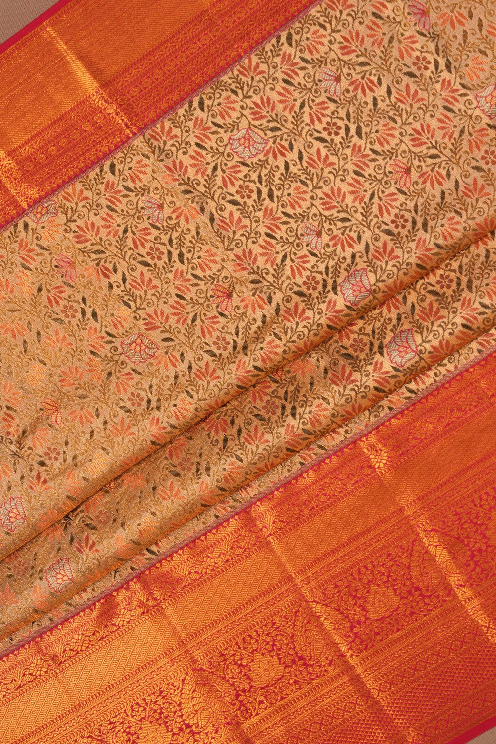 Image of Kanchipattu Tissue Brocade Saree
